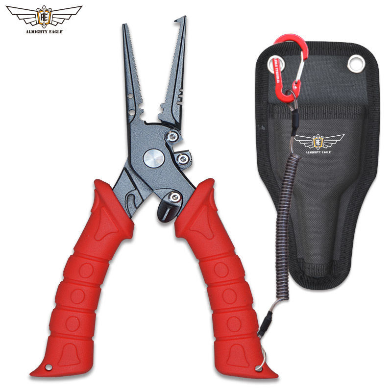 Fishing Hook Sharpener - High-Precision Luya Pliers Multi-Functional Fishing Pliers