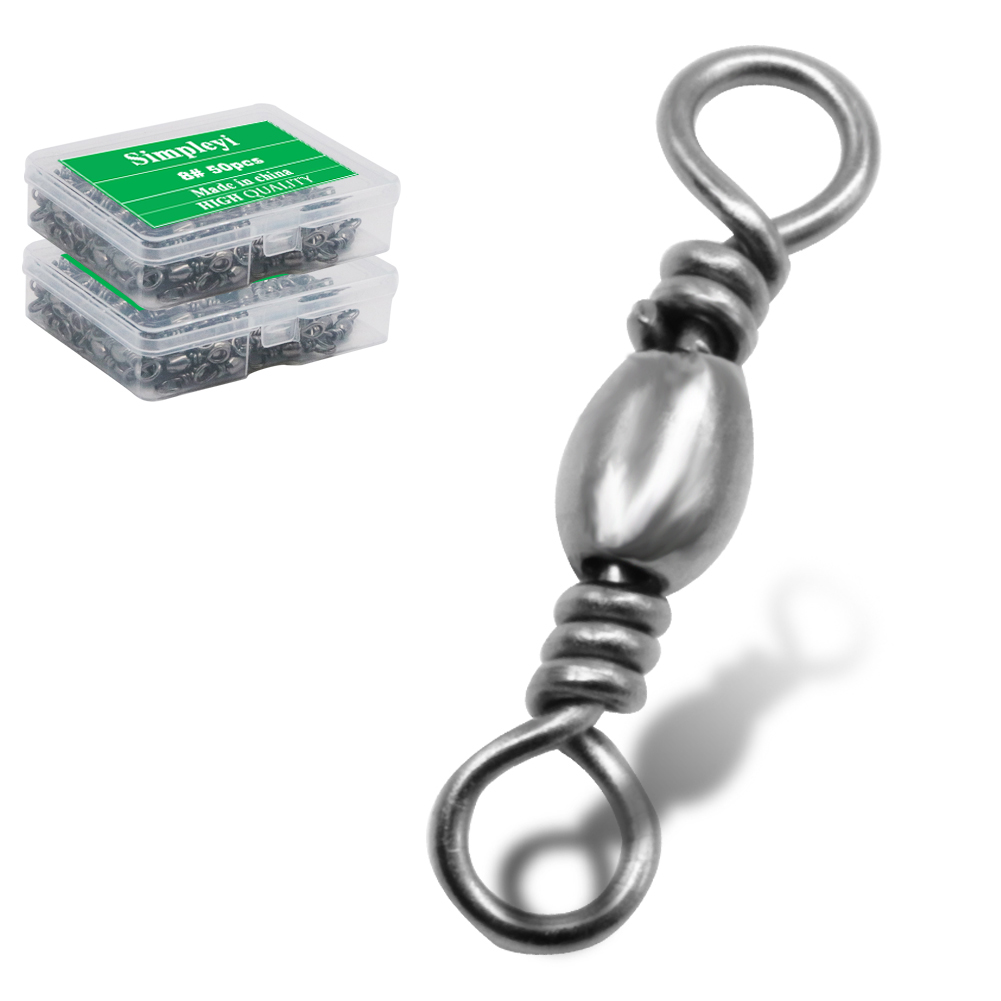 Fishing Hook Stainless Steel - 50 Chiếc/1 Hộp Thép Không Gỉ