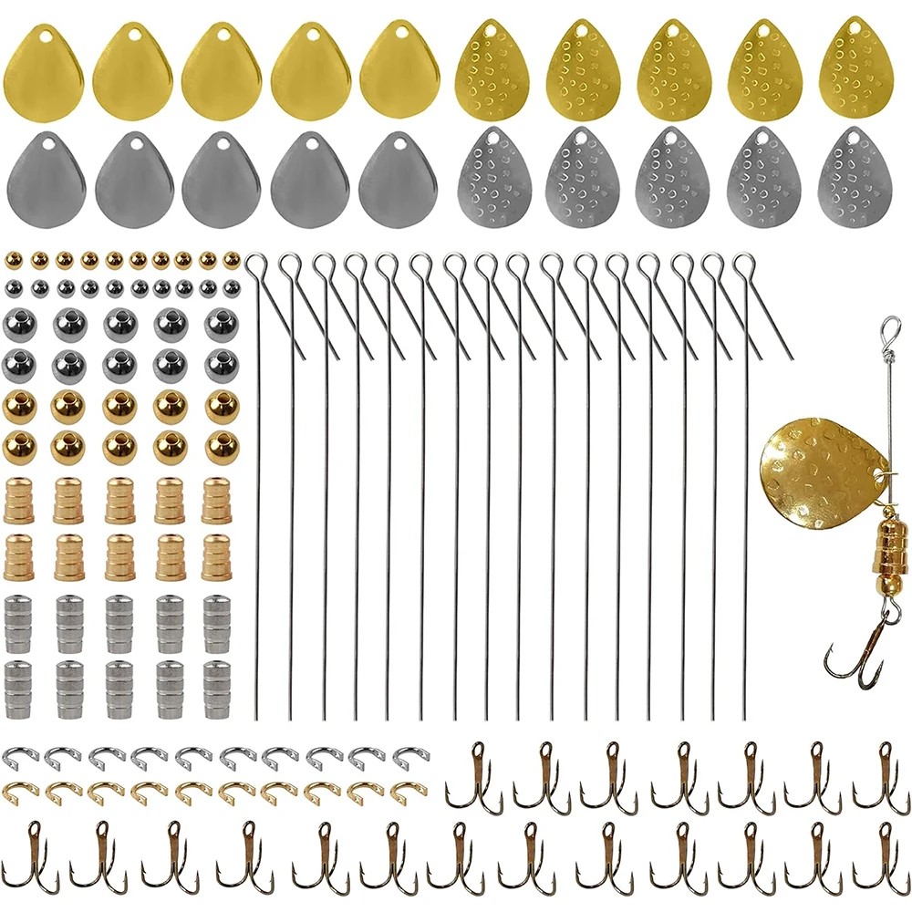 Fishing Hook Treble - 140Pcs Fishing Lures Making Kit Fishing