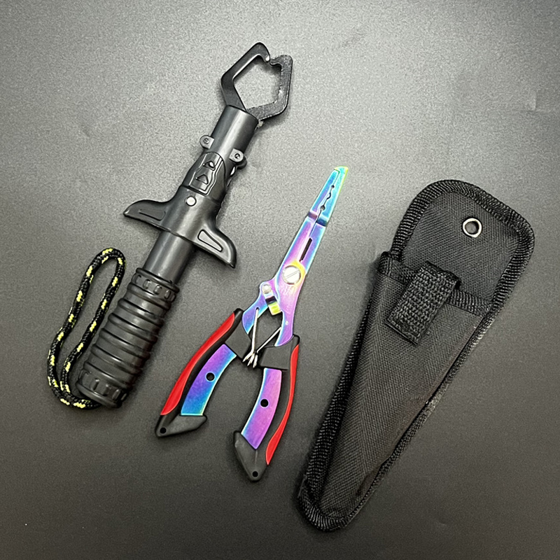 Fishing Hook Sharpener - Fishing Pliers and Gripper Set, Fish