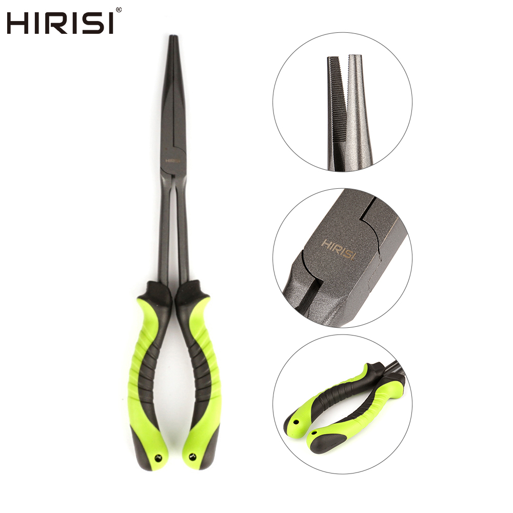 Fishing Hook Remover - Hirisi Fishing Pliers 29cm Long Nose