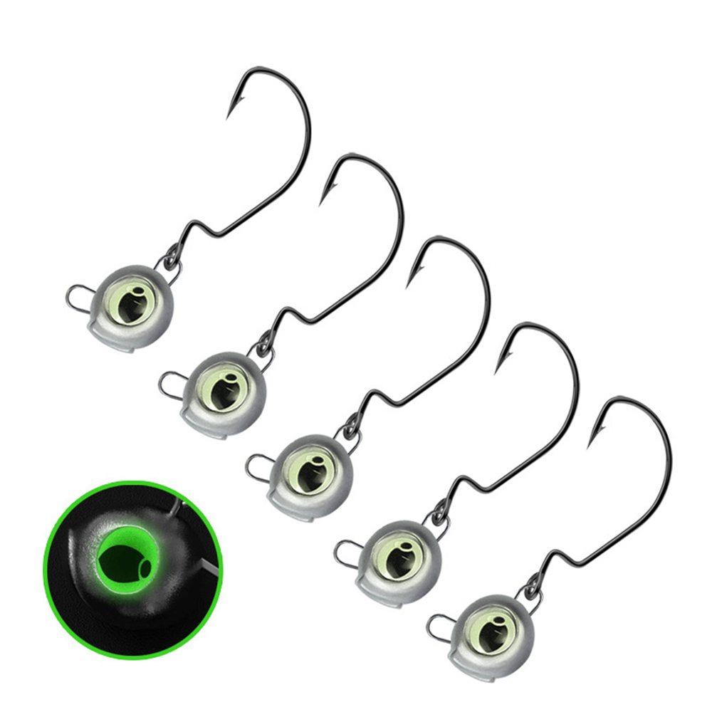 10pcs Weedless Jig Heads with  - đánh giá và giá Fishing Hook Weedless
