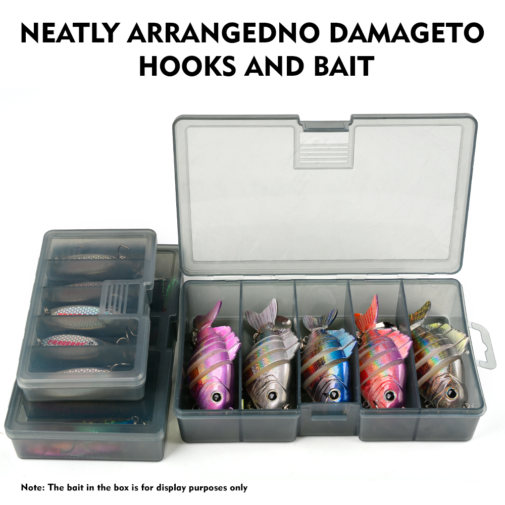 PROBEROS Fishing Tackle Box La - đánh giá và giá Fishing Hook Size
