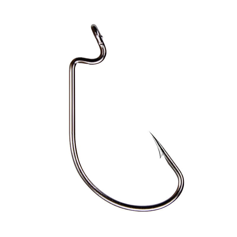 50pcs Wide Worm Hook Carbon St - đánh giá và giá Fishing Hook Barbless