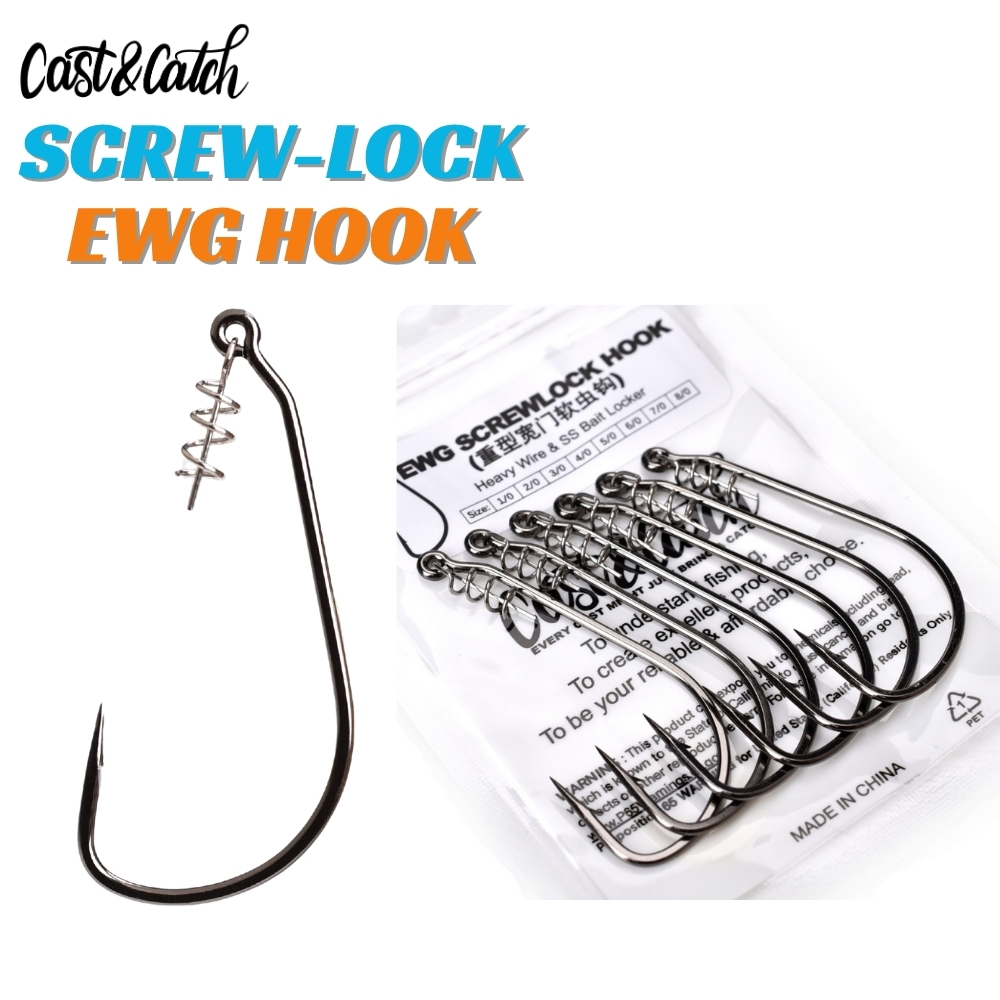 Cast&Catch SCREW-LOCK Weedless - đánh giá và giá Fishing Hook Weedless