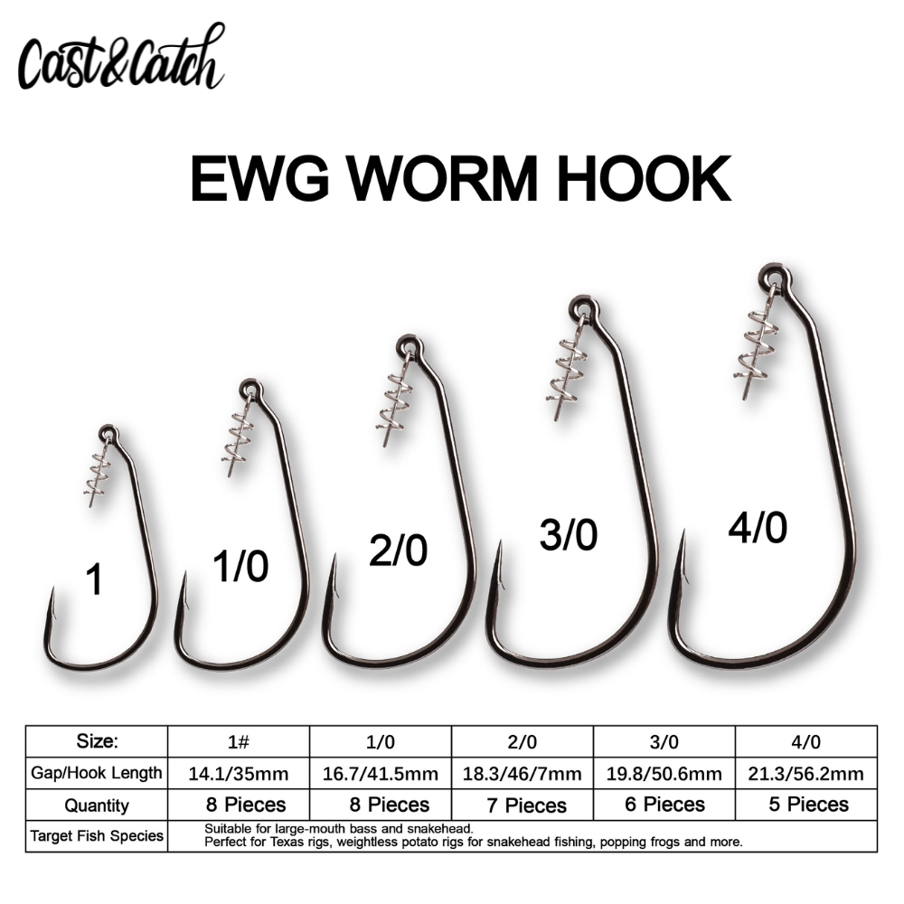 Cast&Catch SCREW-LOCK Weedless - đánh giá và giá Fishing Hook Weedless