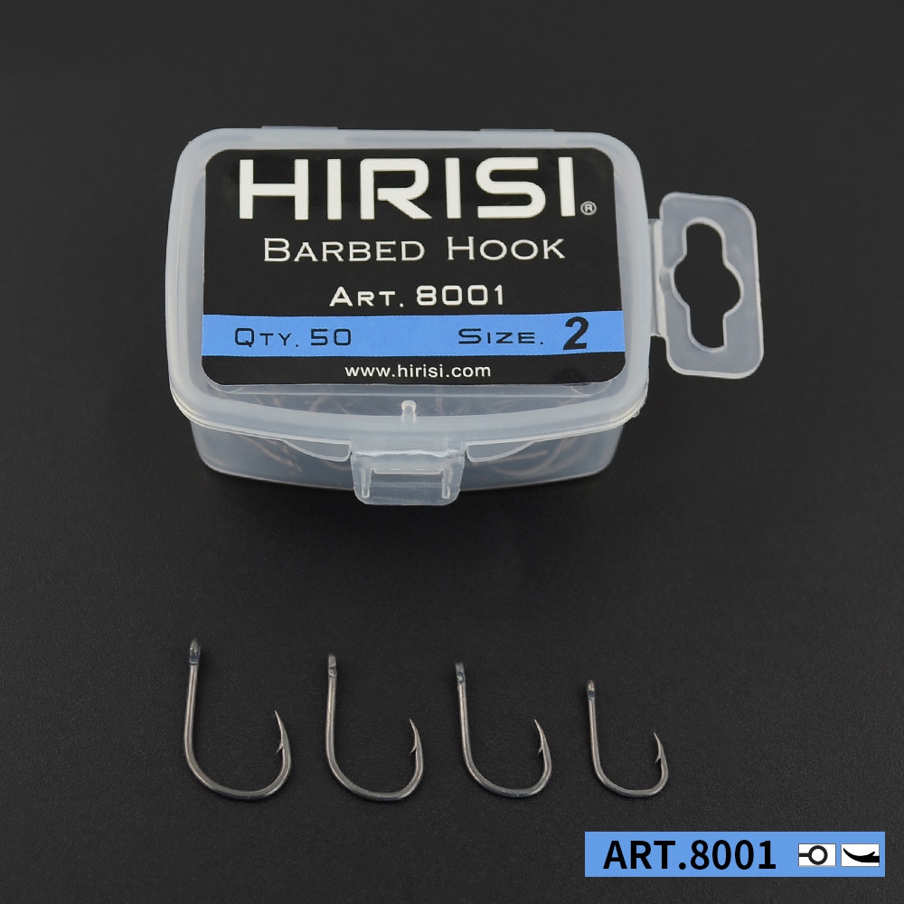 ABST  50Pcs Barbed Coated Carp - đánh giá và giá Fishing Hook