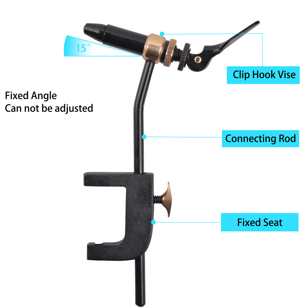 Rotary Fly Tying Vise Tool Saf - đánh giá và giá Fishing Hook Jig