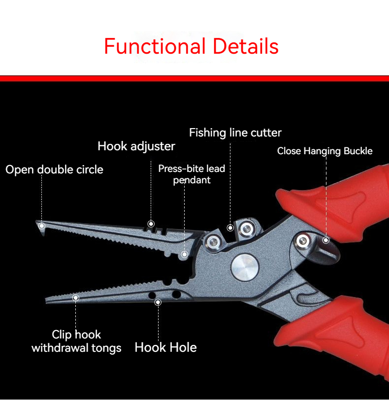High-Precision Luya Pliers Mul - đánh giá và giá Fishing Hook Sharpener
