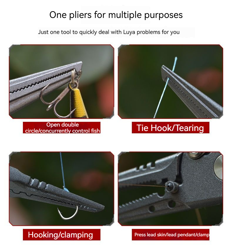 High-Precision Luya Pliers Mul - đánh giá và giá Fishing Hook Sharpener
