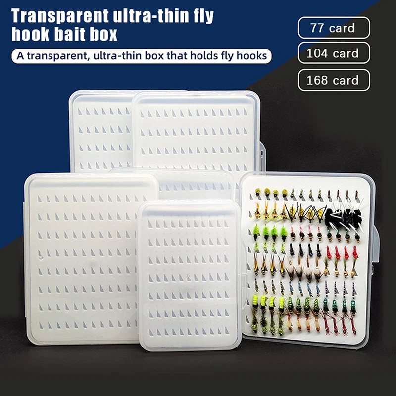 Waterproof Design Fly Hook Box - đánh giá và giá Fishing Hook Size