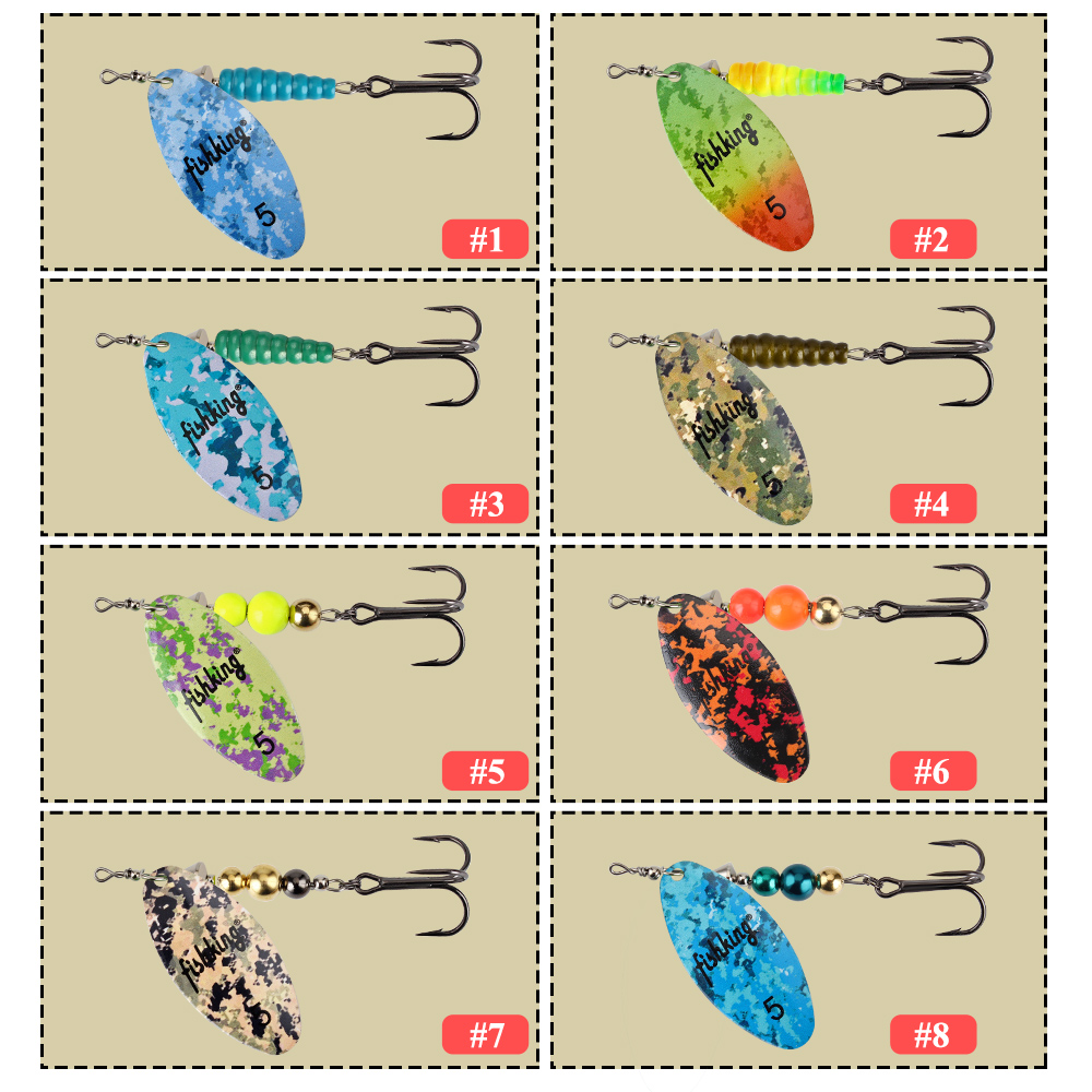 NGB Spinner Bait Fishing Lure  - đánh giá và giá Fishing Hook Treble