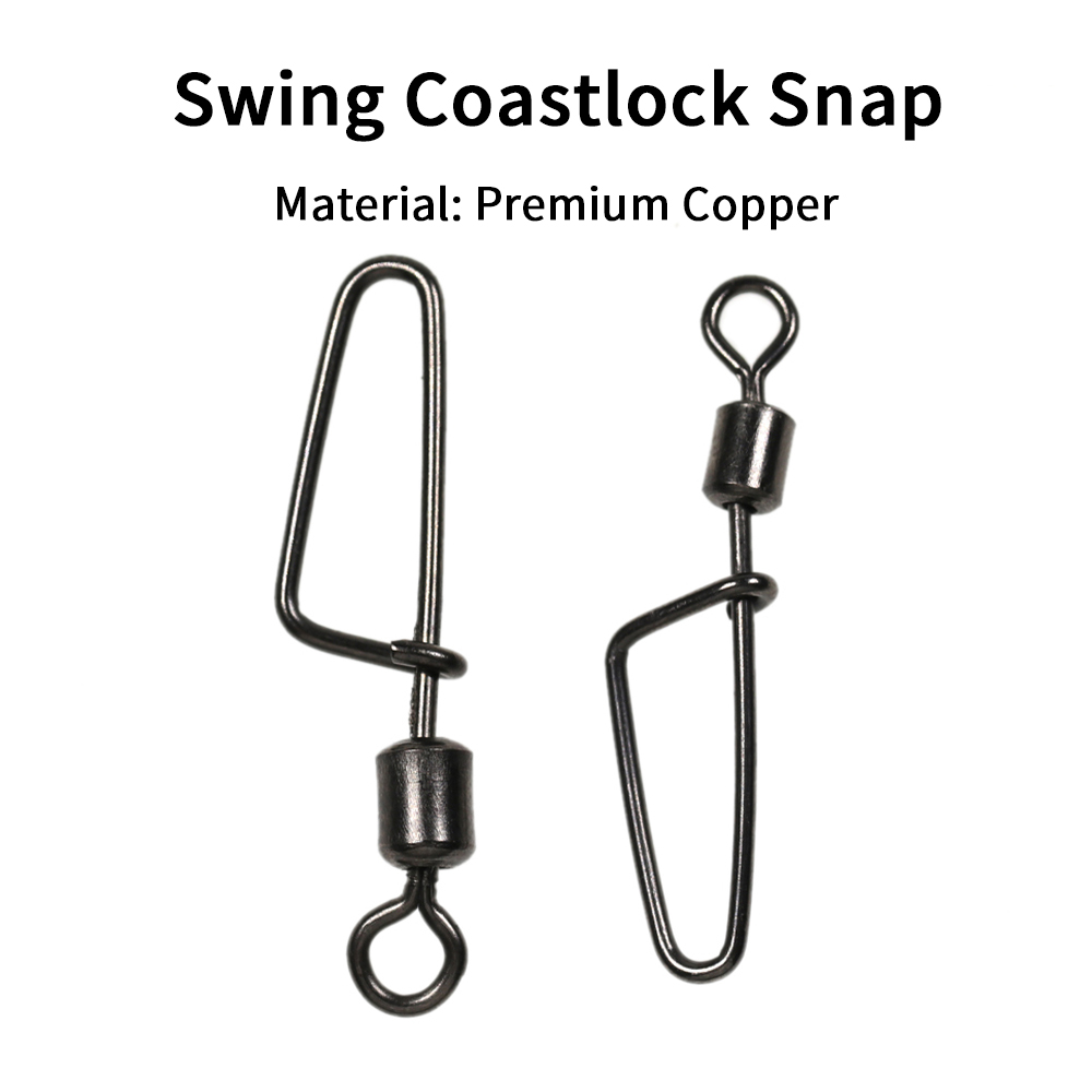 20PCS #12 -1/0 Rolling Swivel  - đánh giá và giá Fishing Hook Stainless Steel