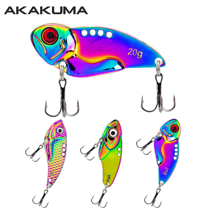 3PCS Metal Colorful VIB Lure 5 - đánh giá và giá Fishing Hook Treble