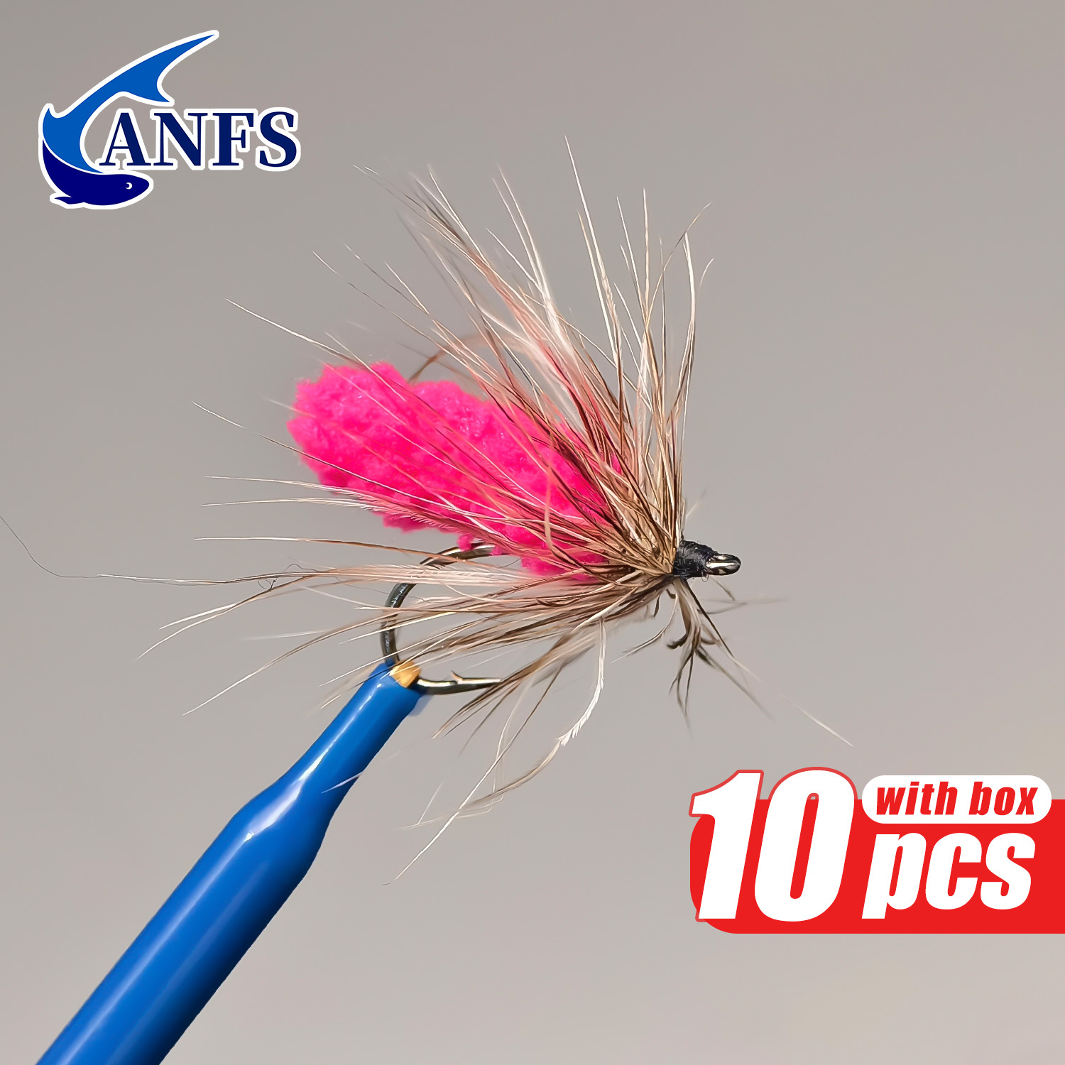 ANFS 10pcs Mop Fly Assorted Co - đánh giá và giá Fishing Hook Assortment