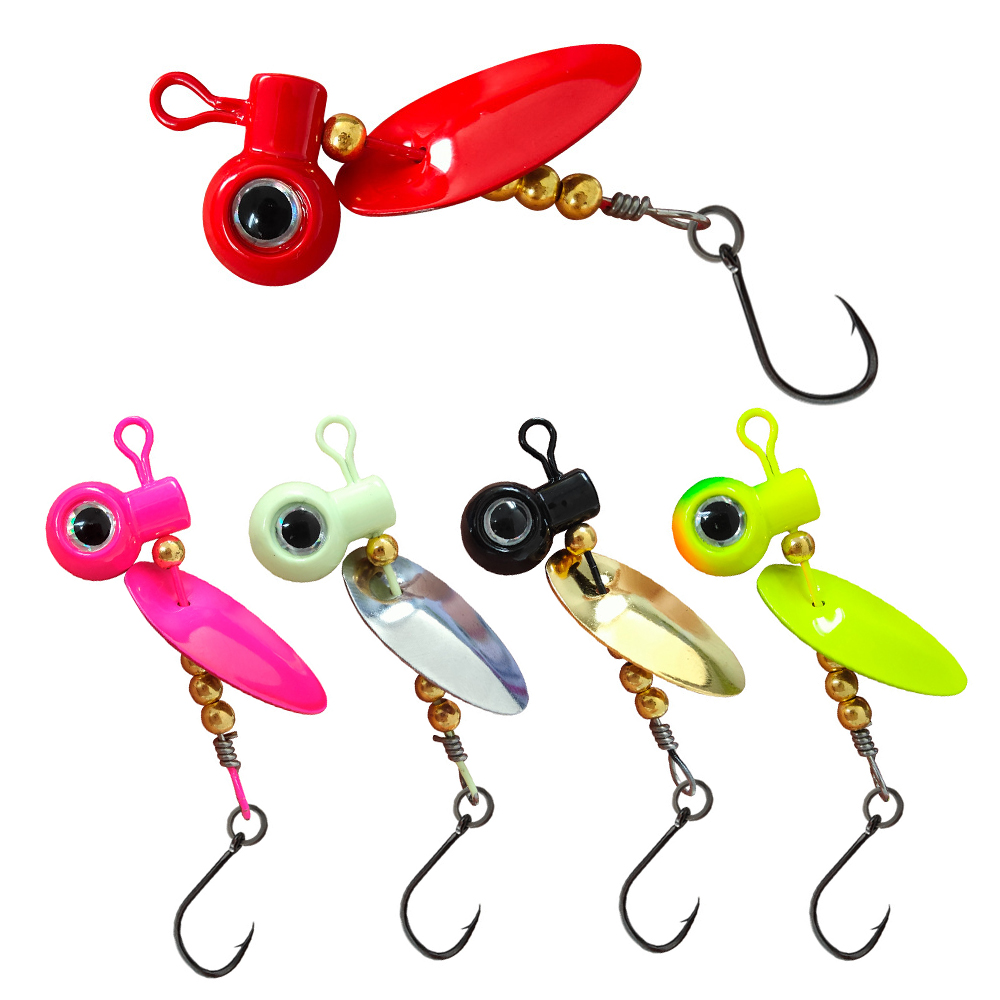5pcs Crappie Jig Heads With Sp - đánh giá và giá Fishing Hook Offset