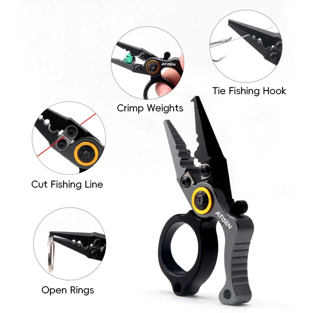 Fishing Pliers Mini Size Outdo - đánh giá và giá Fishing Hook Size