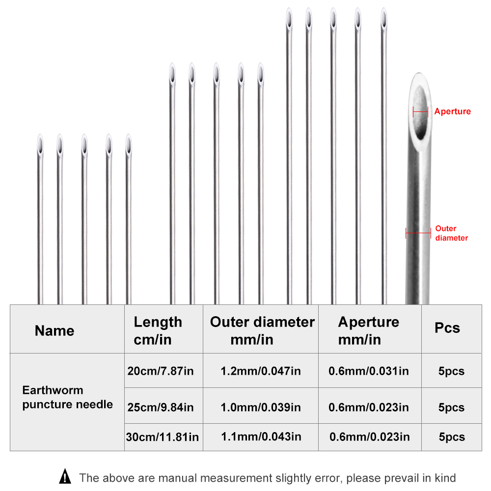 FTK Earthworm Hooking Needle S - đánh giá và giá Fishing Hook Stainless Steel