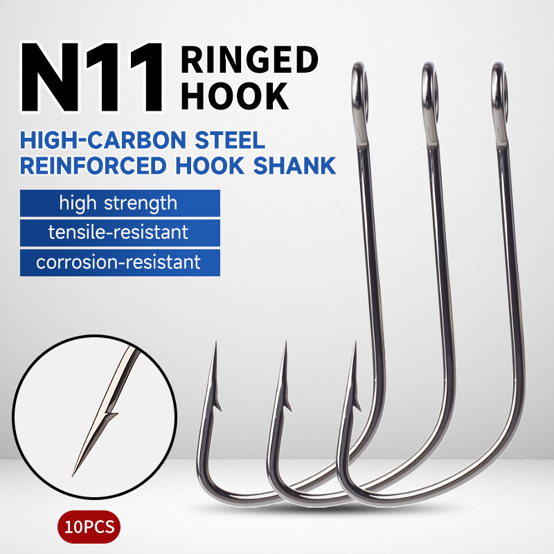 Supercontinent 2#-12# 10pcs Ba - đánh giá và giá Fishing Hook Offset